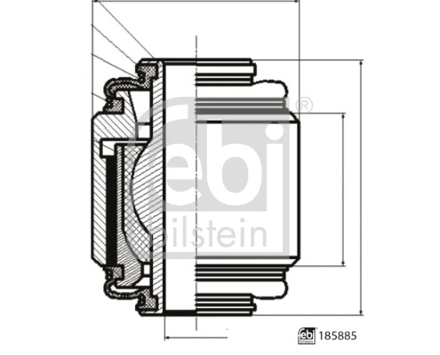 Mounting, control/trailing arm